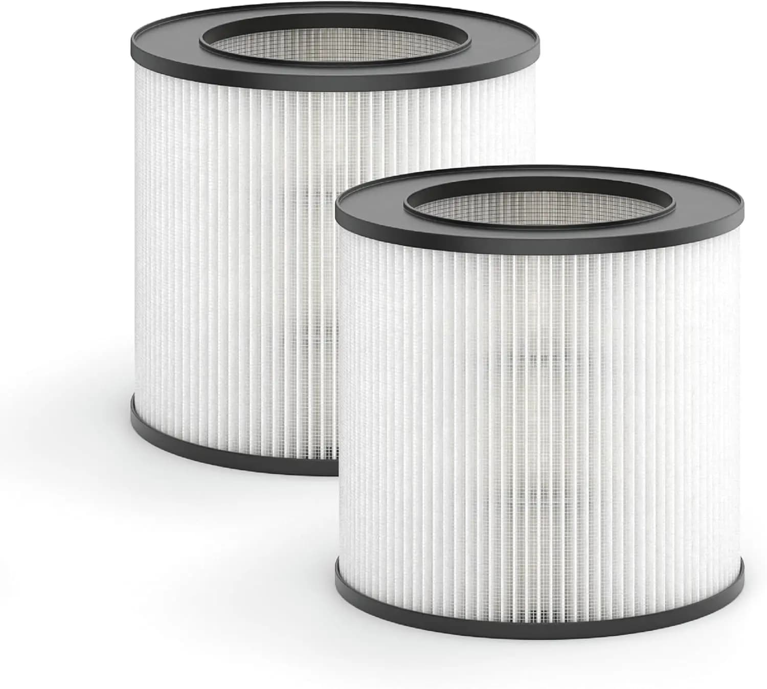 Filtro purificatore d'aria 3 in 1 per allergeni, fumo, polvere, odori, polline, peli di animali domestici | HEPA H13 e Carbone Attivo | Confezione da 2
