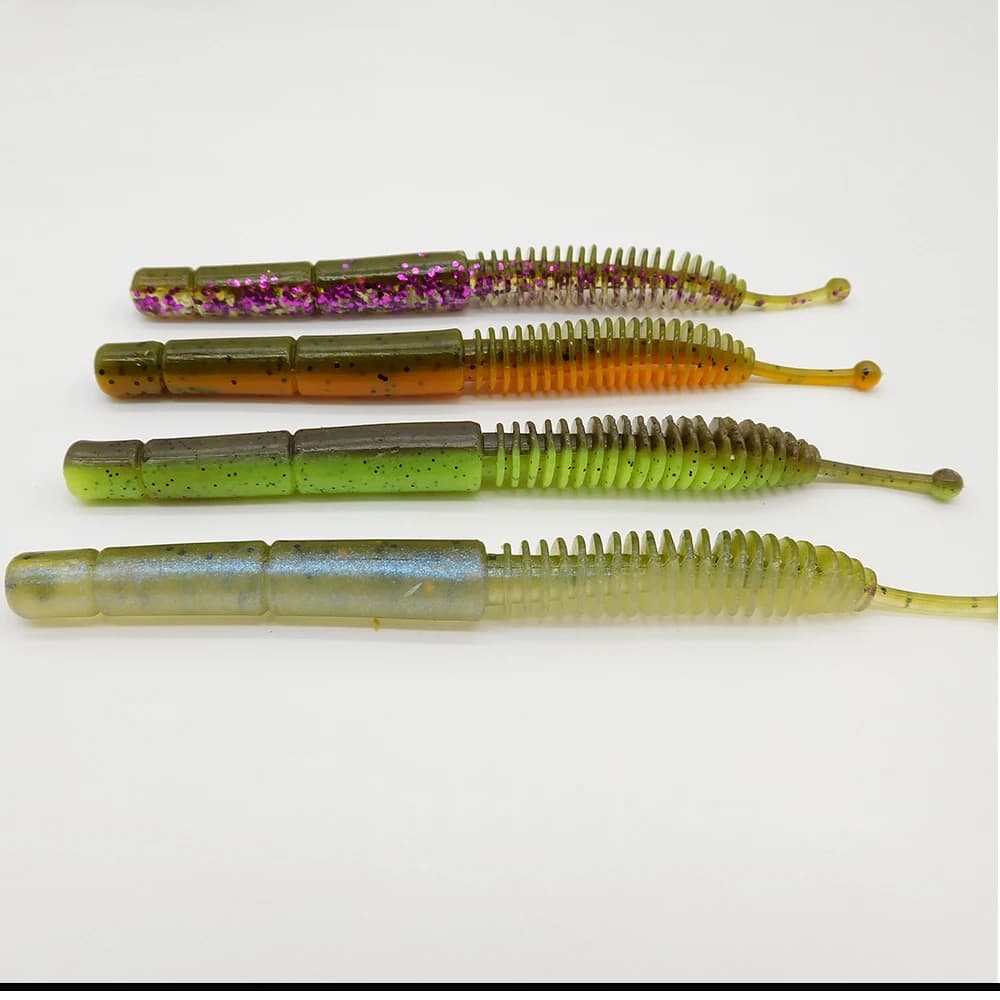 ESFISHING Richiamo Morbido Cruz Verme 125mmm Pesca Esca Morbida Iscas Artificiale Crankbait Attrezzatura Da Pesca Alla Carpa Cina Jerkbait