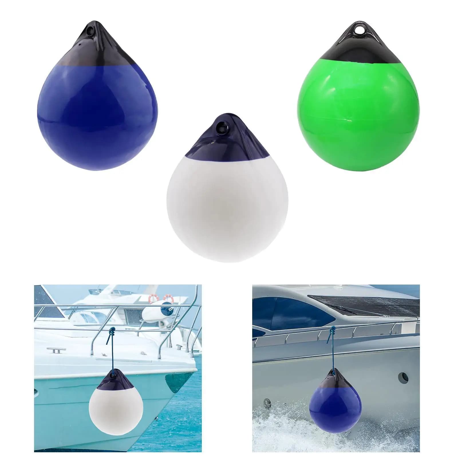 Inflatable Boat Mooring Buoy PVC Ball Anti Scratch Fender for Lake River Anchor Float Protection Accessories