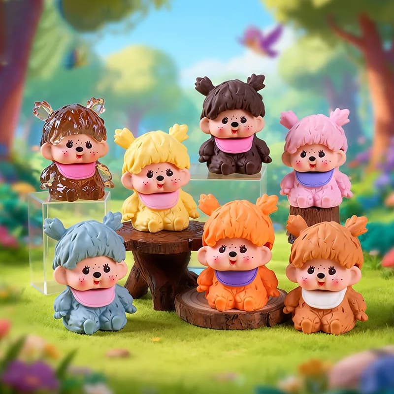Giocattoli Kawaii Monqiqi, Accessori Fai-da-Te per Bambole Carine, Decorazioni da Scrivania, Regali di Compleanno per Ragazzi e Ragazze
