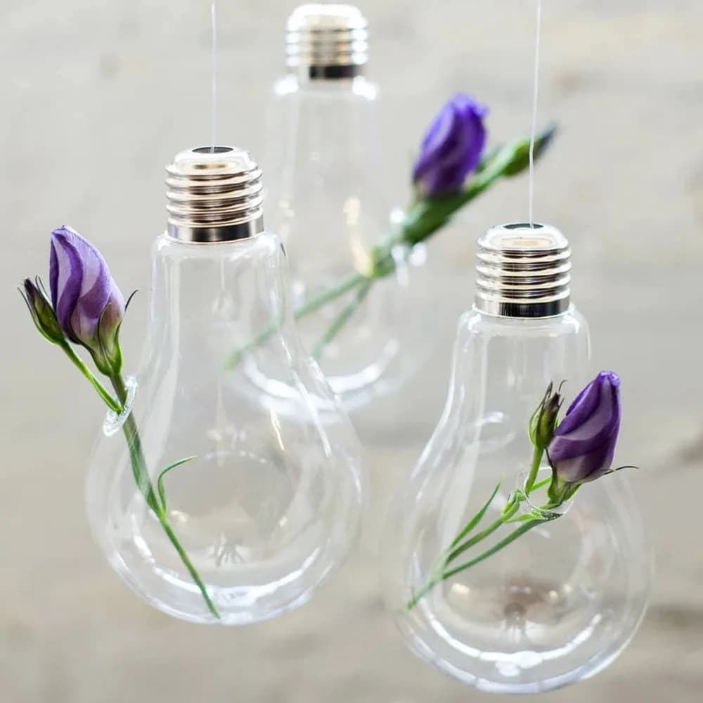 New Hydroponics Hanging Glass Vase Garden Supplies Portable Terrarium Container Home Decoration Plant Pot