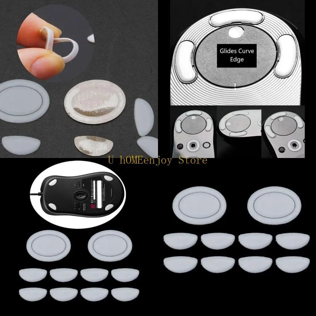 B0KF 2 set/pacco Esports Gaming Mouse Pattini Piedini per mouse per ZOWIE EC1-B/EC2-B