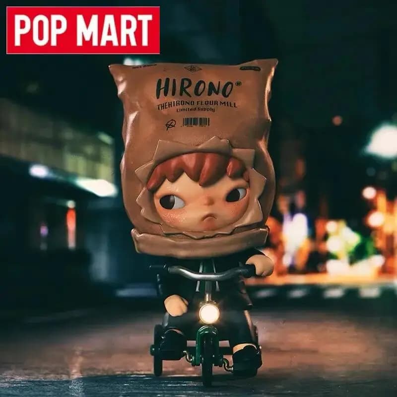 POP MART Serie Hirono Scatola cieca Giocattoli Bambole Scatola misteriosa Cute Anime Figure Guess Bag Ornamenti per il desktop Collezione Regalo Modello carino