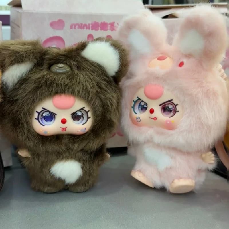 Ciondolo per scatola cieca in vinile con tre cupidi per bambini, serie Kawaii da collezione alla moda, giocattolo carino, scatola misteriosa, adorabile dio dell'amore, regalo per ragazza