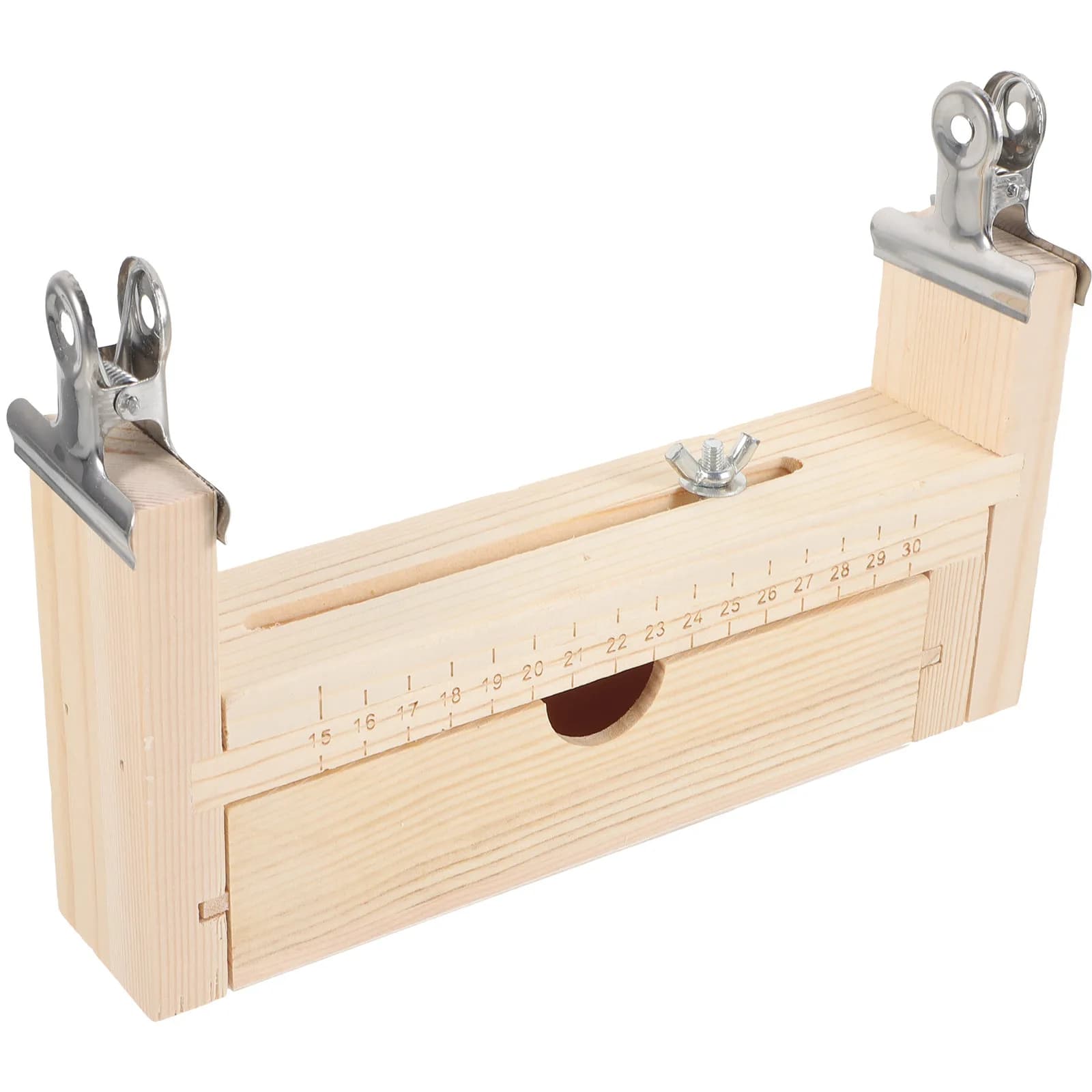 Set di 1 telaio in legno per la creazione di braccialetti con cordino, kit di strumenti fai-da-te per tessere braccialetti in corda, per la creazione di braccialetti sportivi da esterno