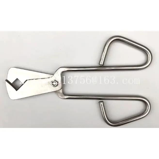 K-shaped Scissors Czech Diamond Shear Lantern Tool for Blowing Glass Shapes