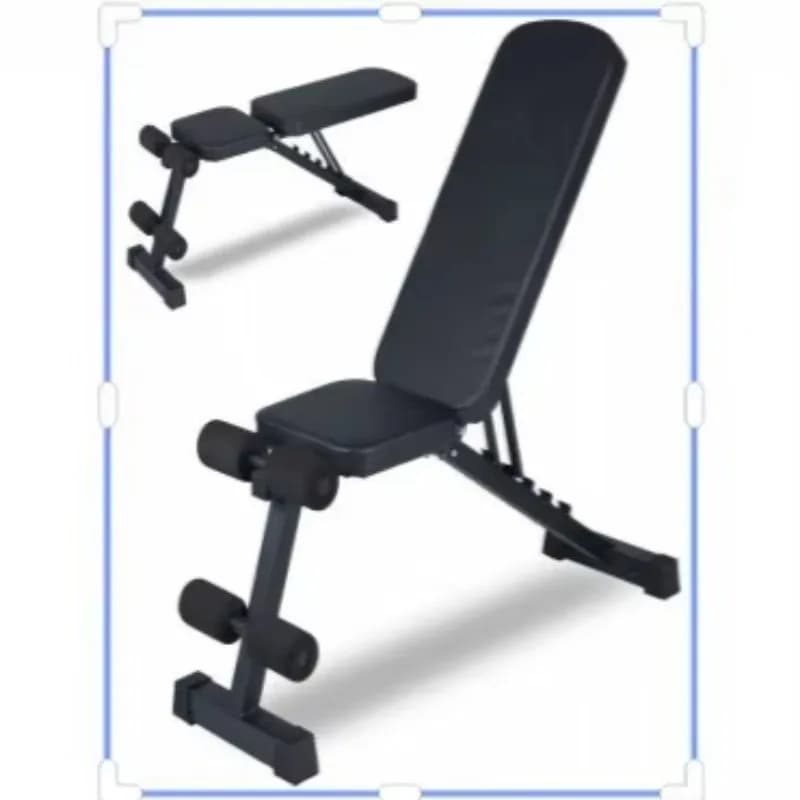 Multi-function Metal Foldable Dumbbell Bench Home Adjustable Sit-up Board Fitness Equipment for Adults