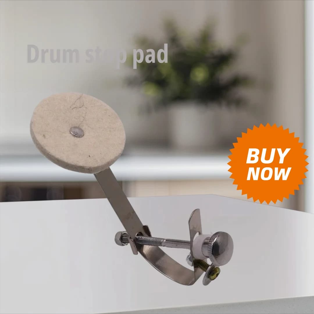 Pad per smorzare il suono dei tamburi militari, silenziatore per tamburi militari, accessori per tamburi, tamburi militari, tamburi jazz, accessori per strumenti