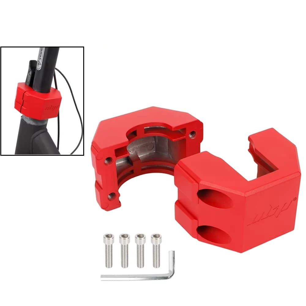 Per Ninebot Max G30 G30LP/E Scooter Elettrico Supporto Pieghevole Parti Morsetto Pieghevole Asta Verticale In Alluminio Parte di Fissaggio