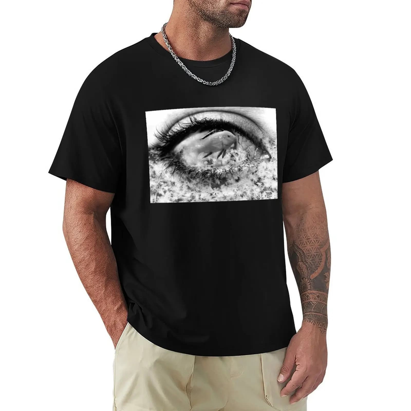 T-shirt Cold Eye Fish con grafica creativa