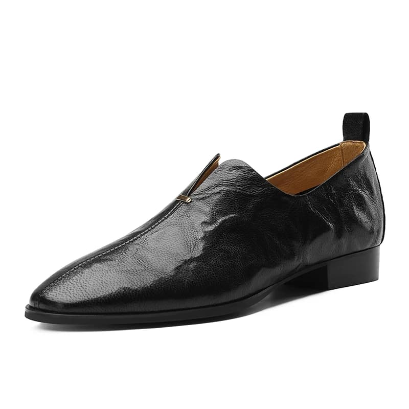 2026 New Women's Pumps New Spring Autumn Genuine Leather Sheepskin Square Toe Low Heel Comfortable Casual Loafers Single Shoes