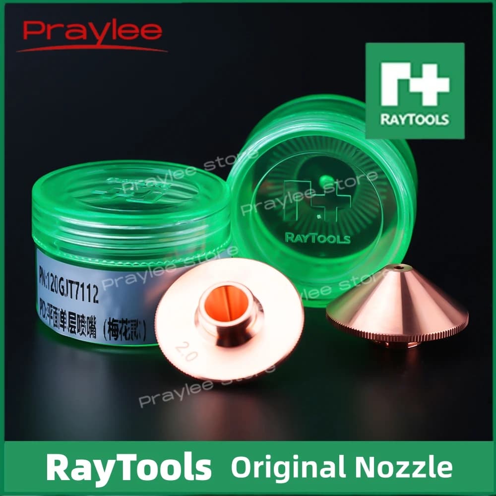 Ugello Laser Originale Raytools D32 Calibro 0.8-6.0 Singolo/Doppio per Macchina da Taglio Laser Raytools Precitec WSX