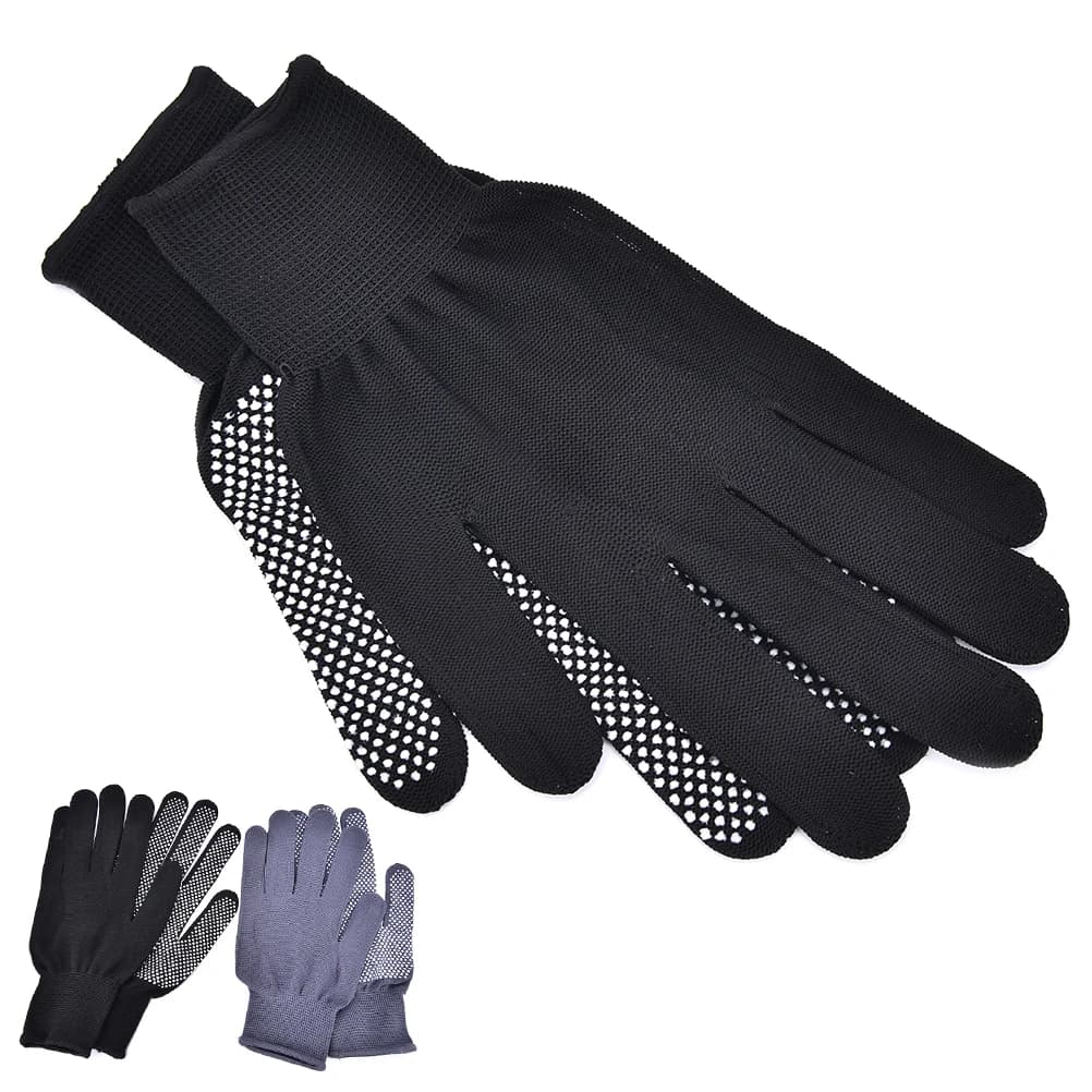 Hair plate, hair plate, hairdresser, iron, heat-resistant finger glove