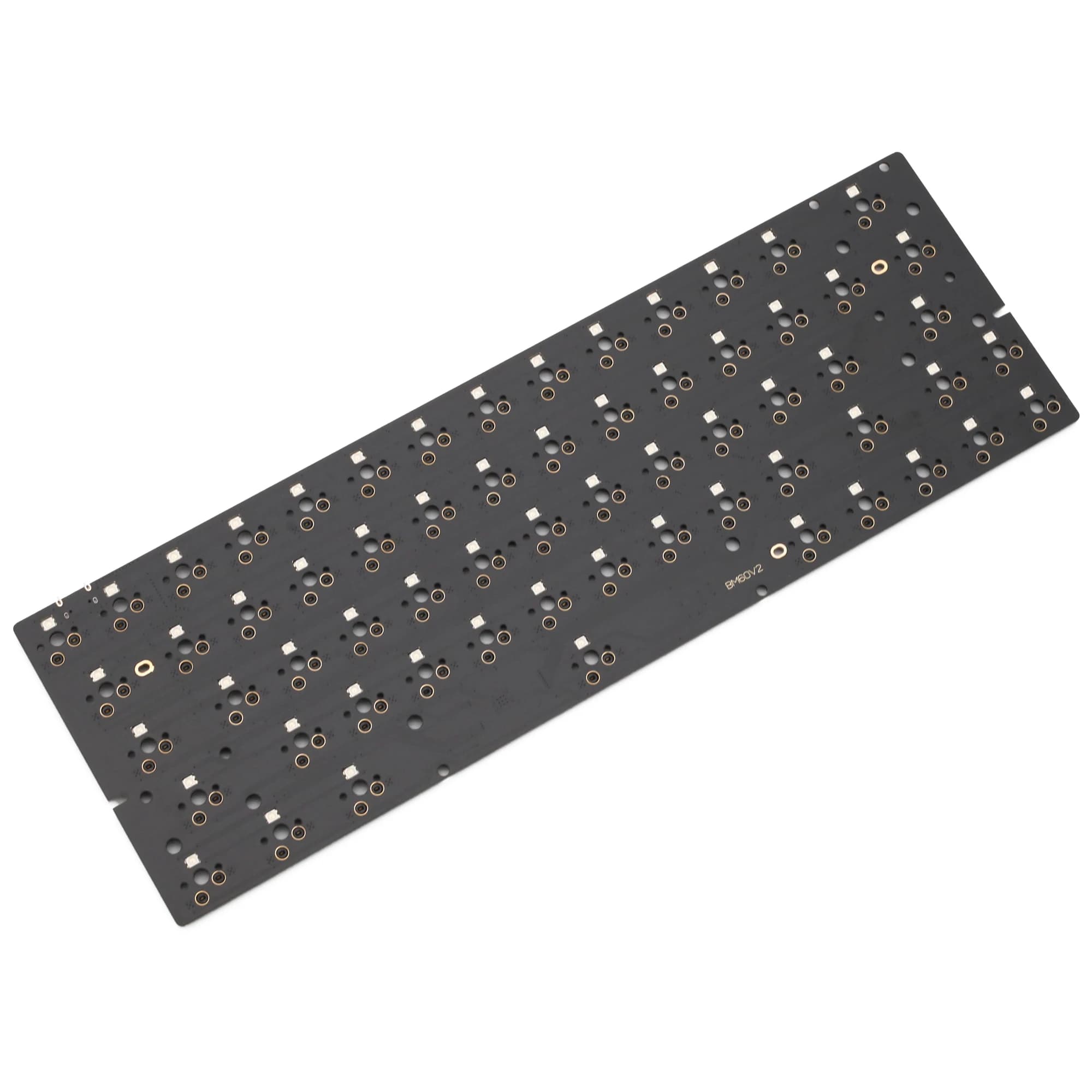 60% gh60 tastiera meccanica personalizzata intercambiabile a caldo BM60 V2 bm60v2 con chiave a freccia programma PCB tramite interruttore rgb completo underglow tipo c