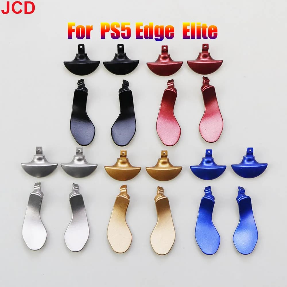 JCD 4 in 1 per PS5 Edge Elite maniglia chiave posteriore in metallo per PS5 Elite Controller maniglia sostituire accessori