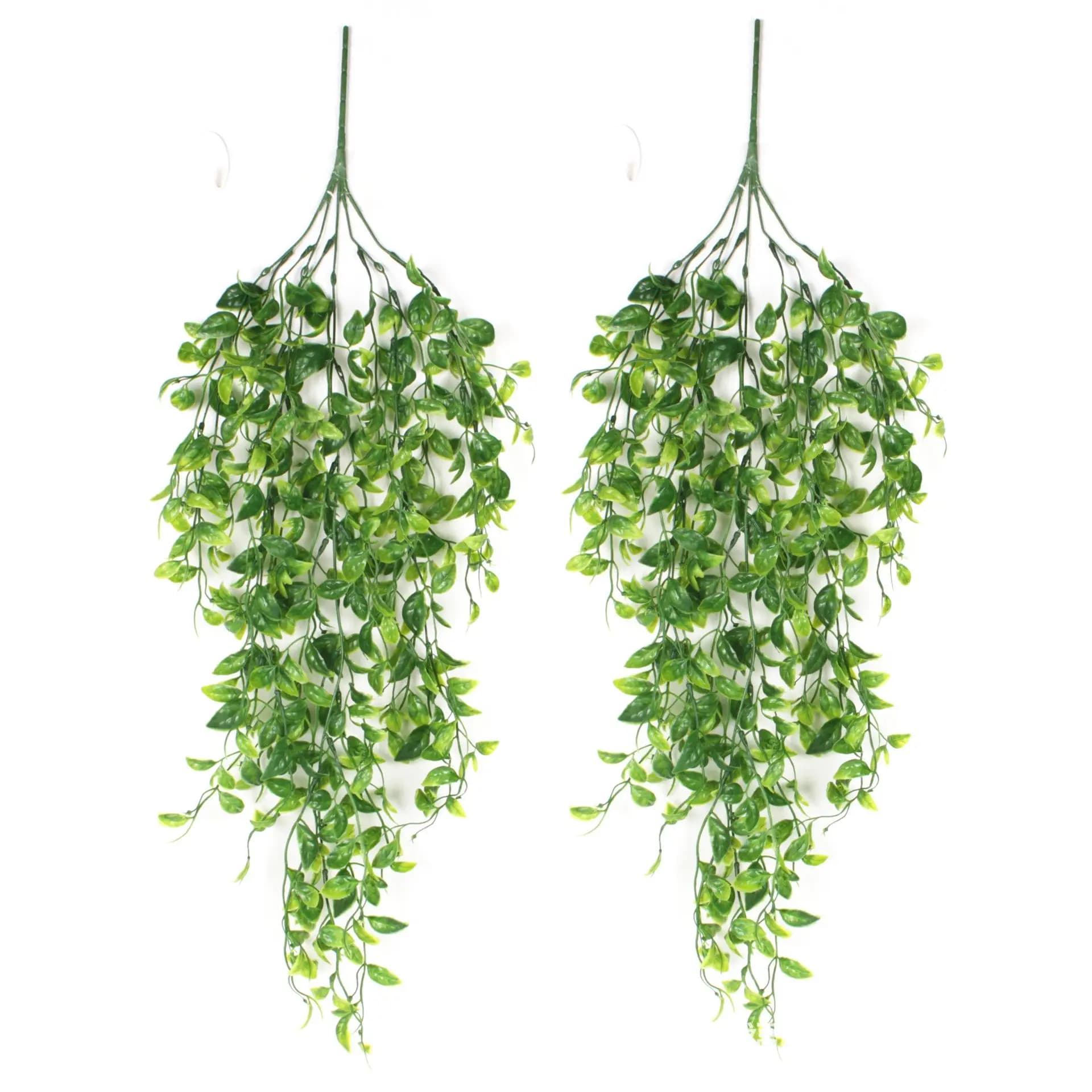 Pianta Artificiale di Eucalipto in Plastica per Decorazione Casa, Parete, Tavolo, Centrotavola, Ghirlanda per Matrimoni, Giardino, Arco, Regalo Fai-da-Te