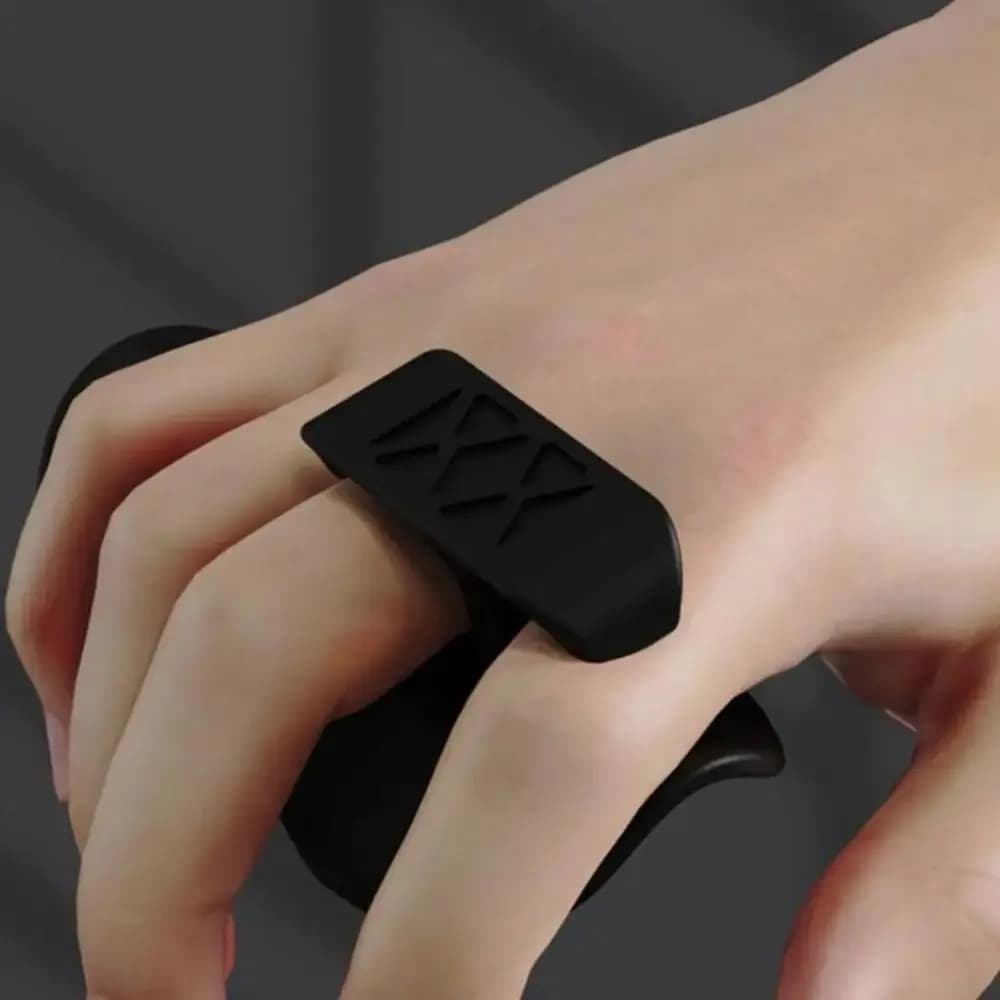 1 Pair Ergonomic Weight Lifting Grips Elastic Anti-slip Workout Gym Gloves Anti-friction Thicken Silicone Palm Grips