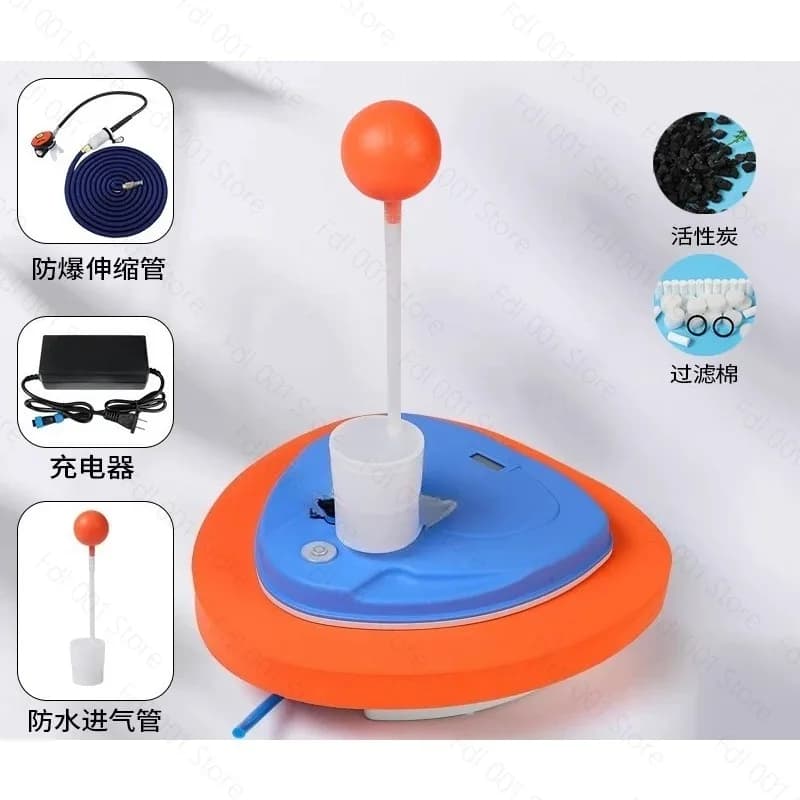 Portable Diving Ventilator Underwater Breathing Equipment Snorkel Air Supply Device for Underwater Fishing Diving