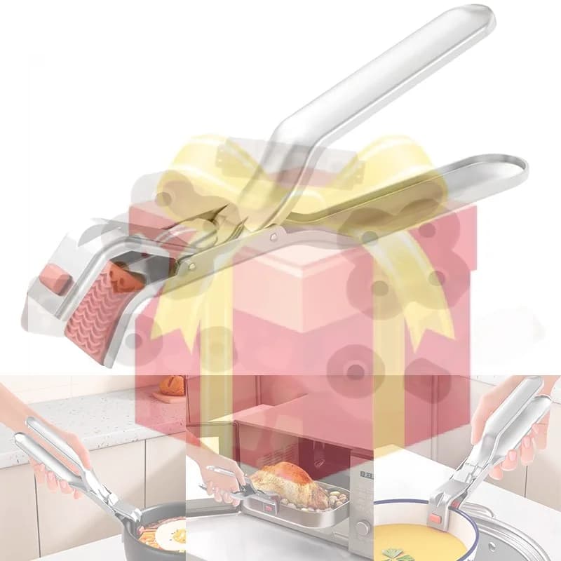 1 pcs. Anti-coating Grip for Hot Bowls, Plate Holder, Pot Grip and Plates, Air Fryer Grip, Plates for Flat Recovery, Kitchen Accessories