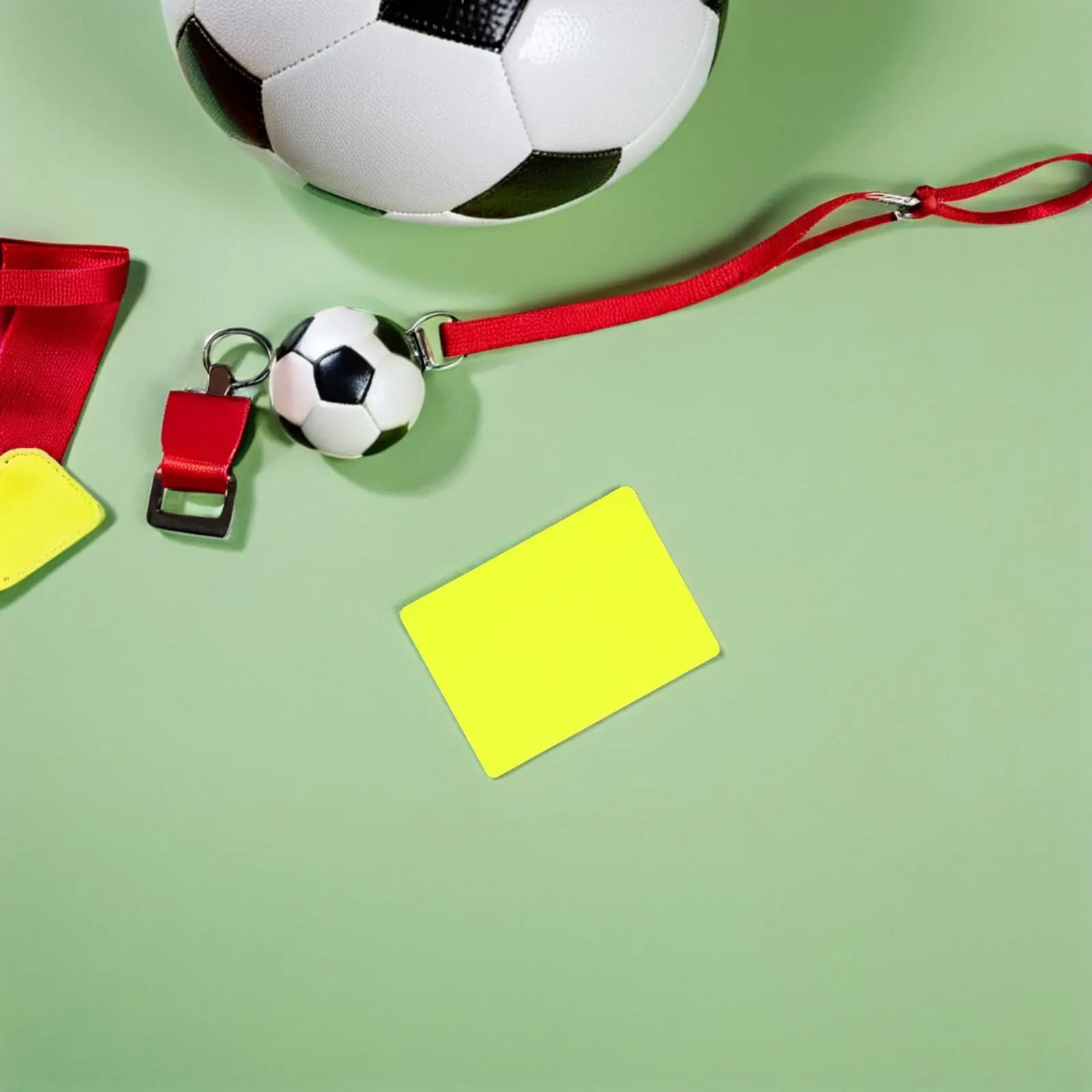 20 Pezzi Cartellini Rossi e Gialli per Arbitri di Calcio, in PVC Premium Resistente all'Acqua, Strumenti di Punizione per Arbitri Ufficiali