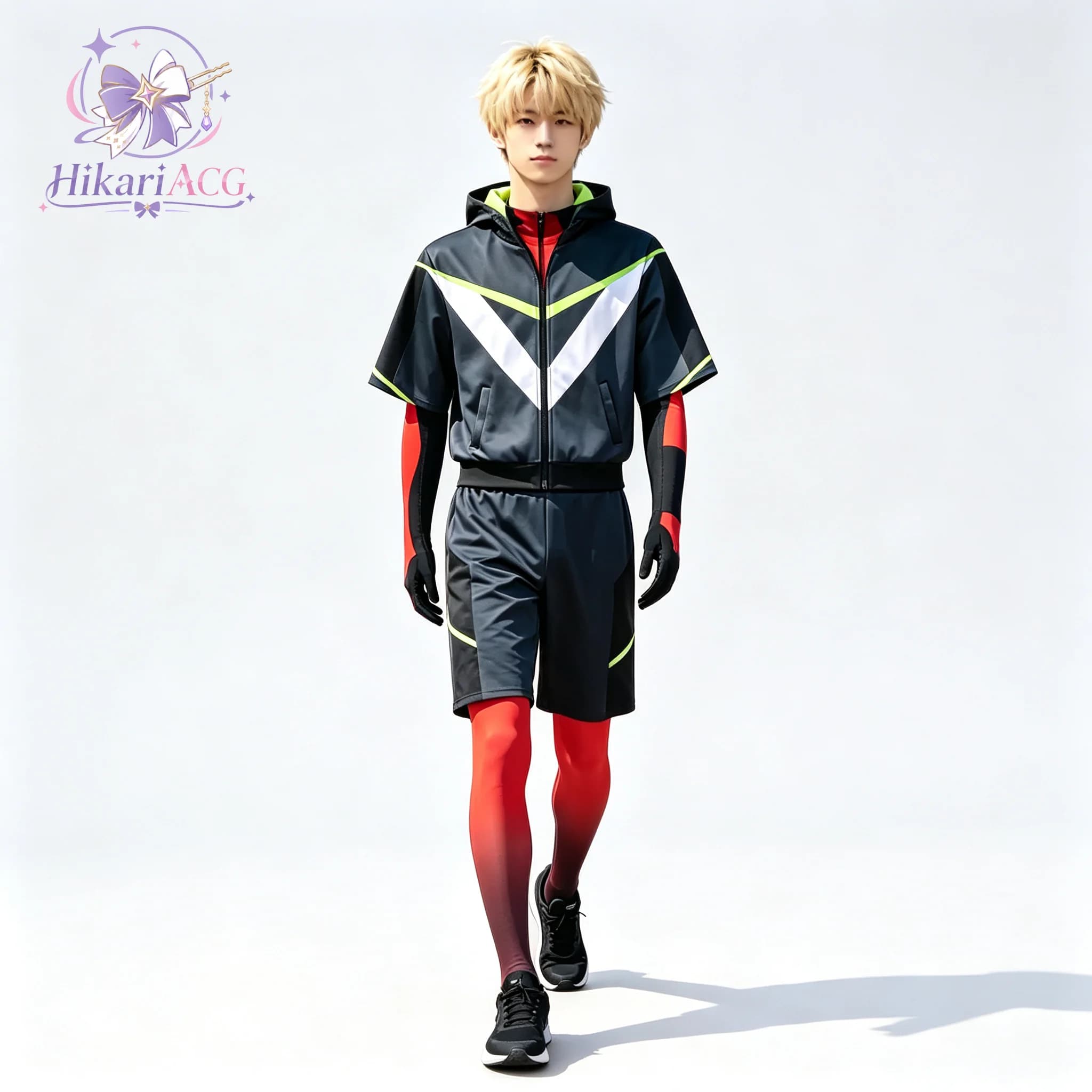 Sports Jacket Bodysuit Haruto Masayuki Cosplay Mobius Dust Araki Stella Team Full Set Anime Convention Halloween Party for Men