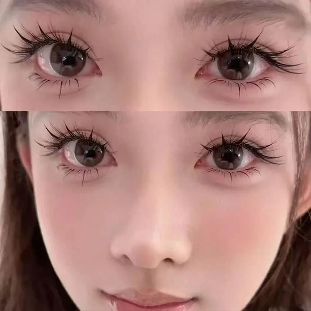 Ciglia Finte a Striscia Intera Fatte a Mano, Cruelty-Free, Nuovo Stile Cinese, Strumenti per il Trucco Occhi, Extension Ciglia