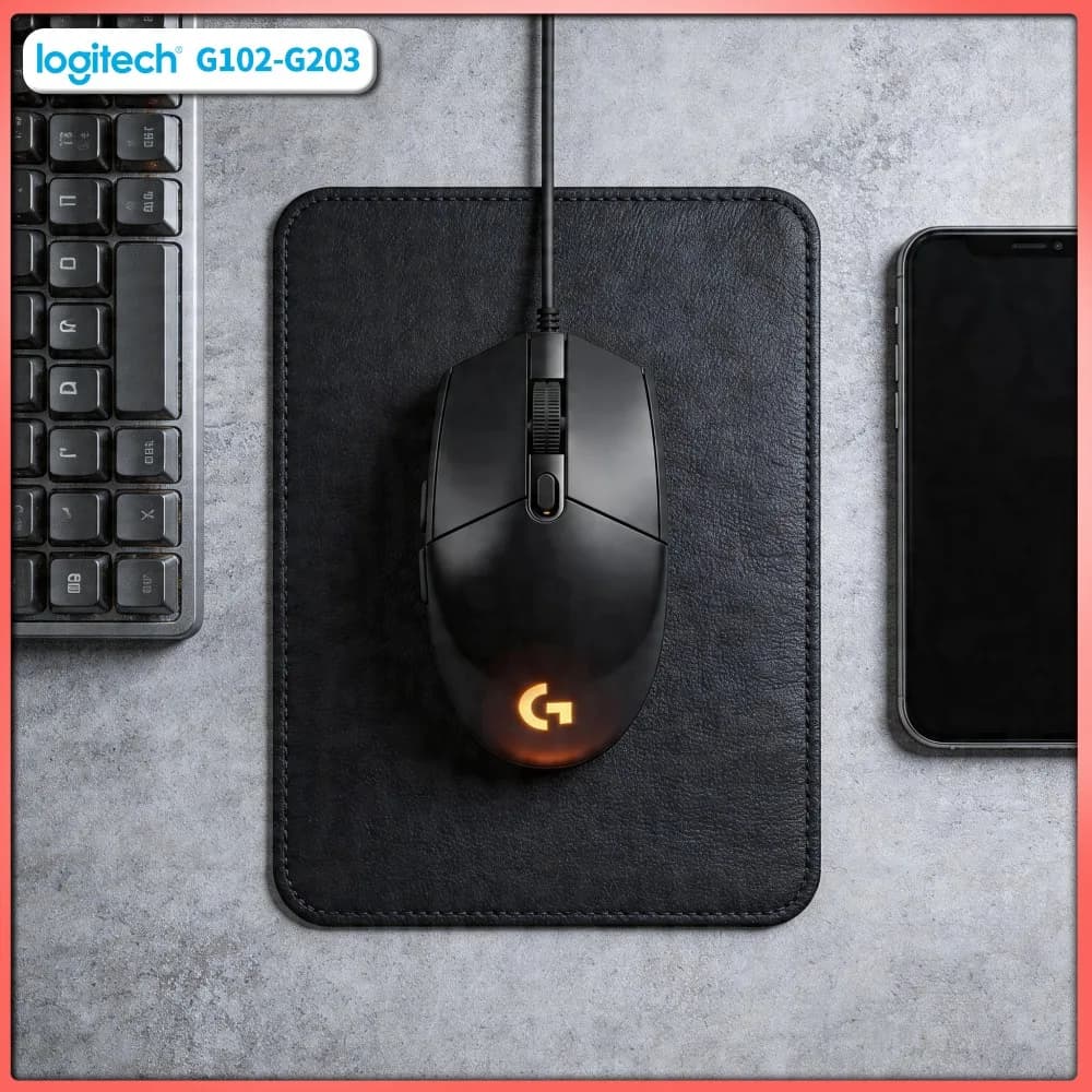 Logitech G102 Prodigy Wired Gaming Mouse HERO Sensor RGB Backlit 1ms Response Time for Fast Esports Gaming Moves