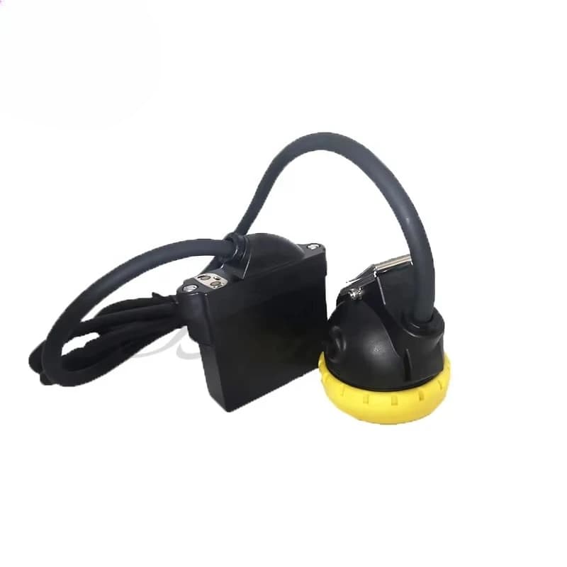 Lampade da Cappello LED Cree, Lampada da Miniera a LED 12000 Lux, Torcia Frontale Cinese KL5M con Cavo, Lampade Frontali a LED per Minatori, Lampade da Cappello ATEX per Miniera