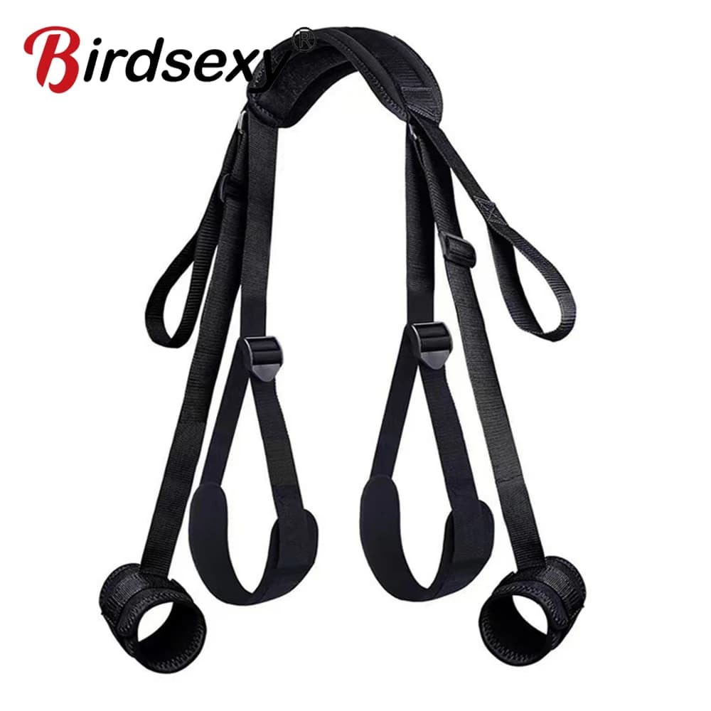 Bondage Restraint Sex BDSM Kit Sex Toys polso Leg Restraint mano polsino alla caviglia restrizioni del letto Sex Bondage Position Support Sex Play