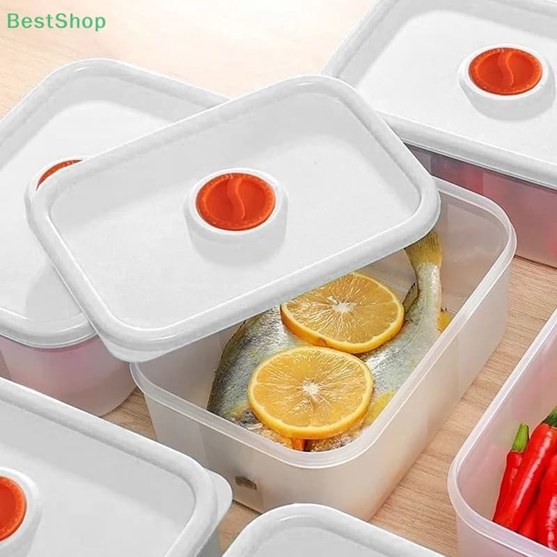 Frigorifero Scatole per la conservazione degli alimenti Carne e frutta Conservazione degli alimenti portatili sottoimballaggio Strumenti essenziali per la conservazione degli alimenti da cucina