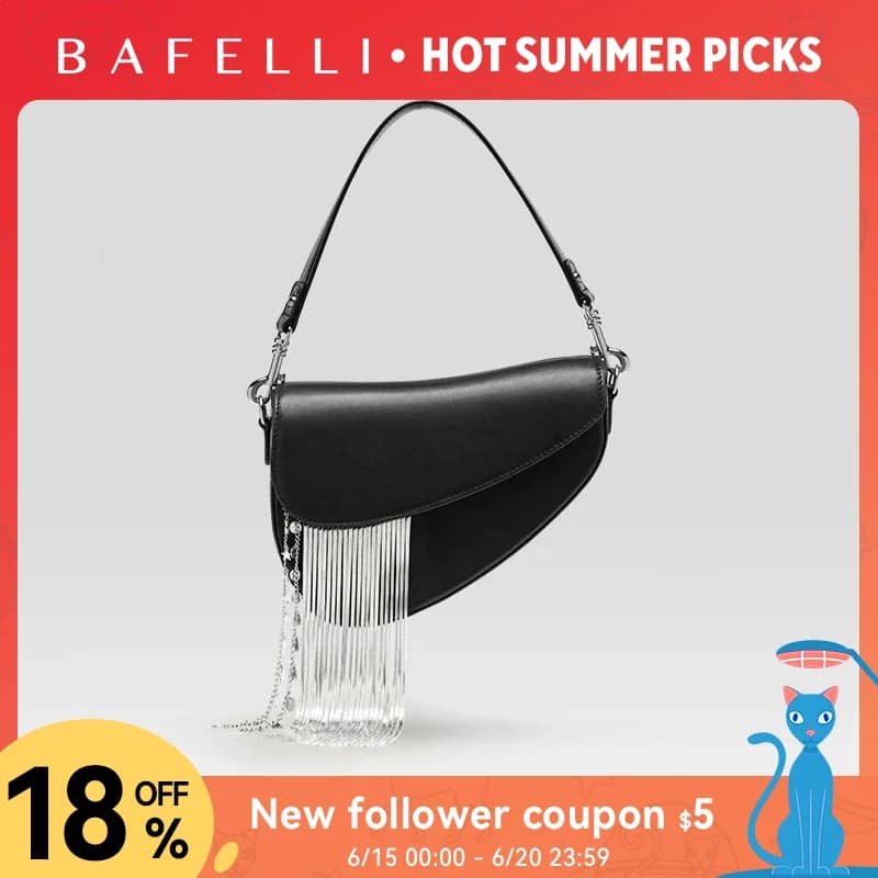 BAFELLI 2025 NUOVE borse da DONNA di Lusso IN PELLE STYLISH INDIVIDUALITY FASHION GASOLE BORSE Spalla TRASBODY BORSE SADDLE FEMALE