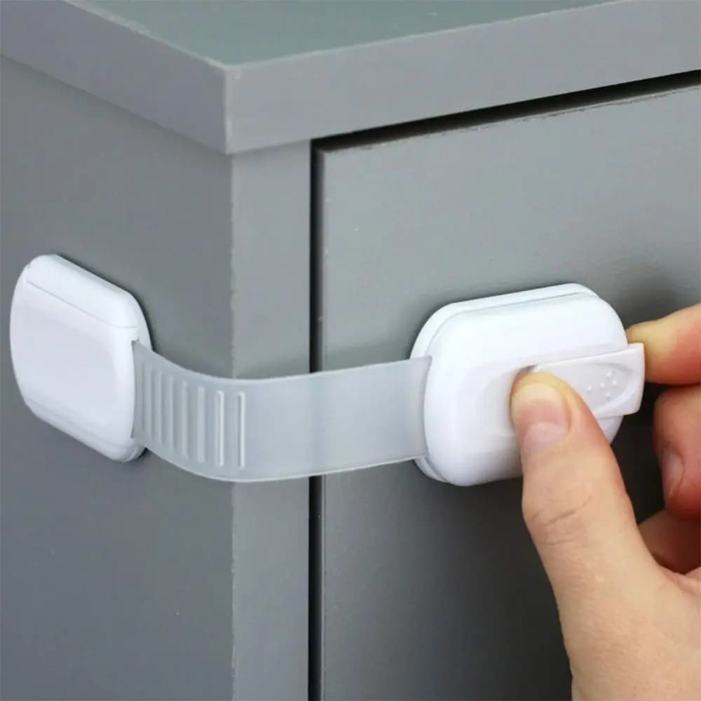 4 pz/10 pz autoadesivo serratura di sicurezza per bambini anti-apertura protezione durevole serratura di sicurezza protezione finestra porta tappo cassetto