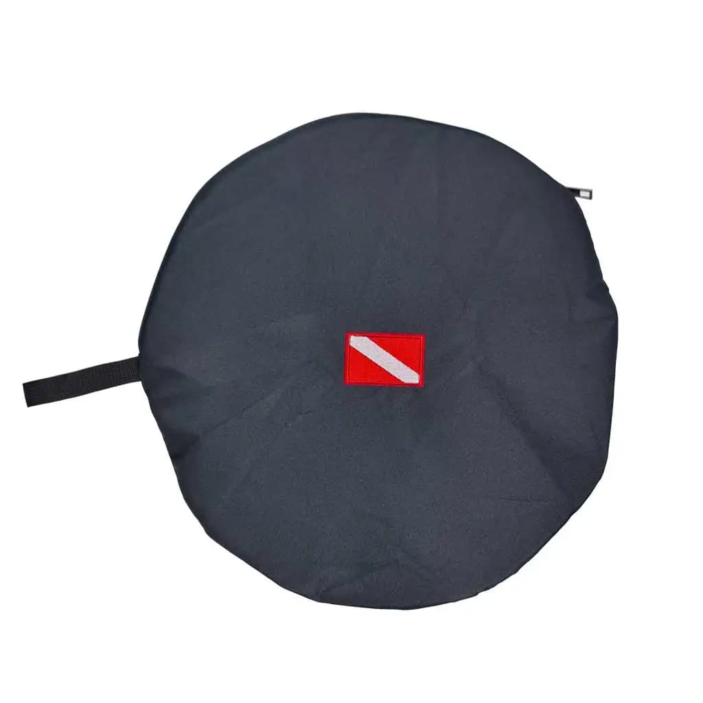 Body bag holder for underwater diving equipment for weight belt accessories with dive hose regulator
