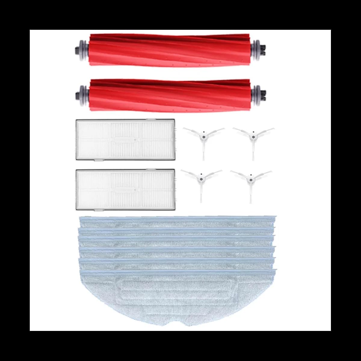 Per S7 T7S Plus G10 G10S Pro Robot aspirapolvere sostituibile Mop Panno per pulizia Spazzola Filtro Straccio Accessori-ABLM