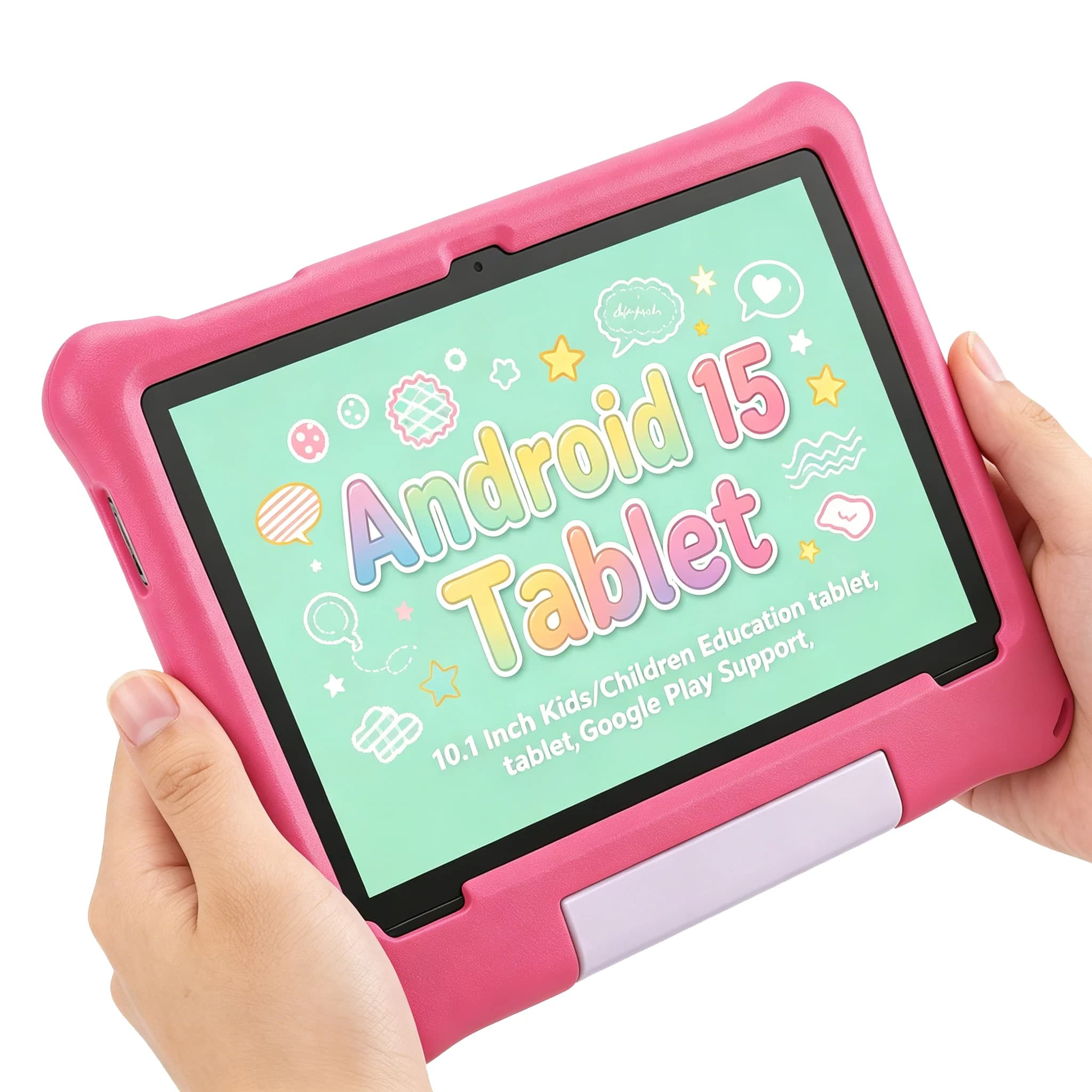 Tablet Android 15 Paitanry da 10 Pollici, Octa Core, 8GB RAM, 64GB ROM, WiFi, Bluetooth, Alte Prestazioni, per Studenti e Bambini