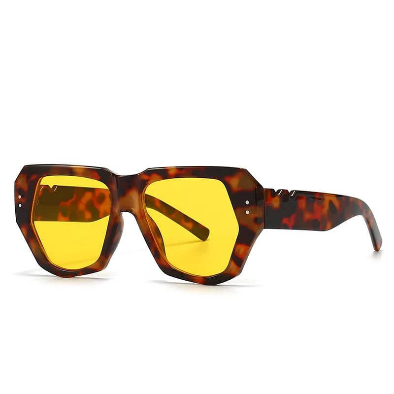 Nuovi occhiali da sole personalizzati da donna Occhiali da sole colorati Specchi parasole estivi alla moda da donna 2842