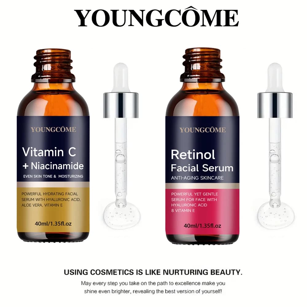Serum face to vitamin C illuminates skin tone fades acne signs evende whitening essence for complexion for radiant glow