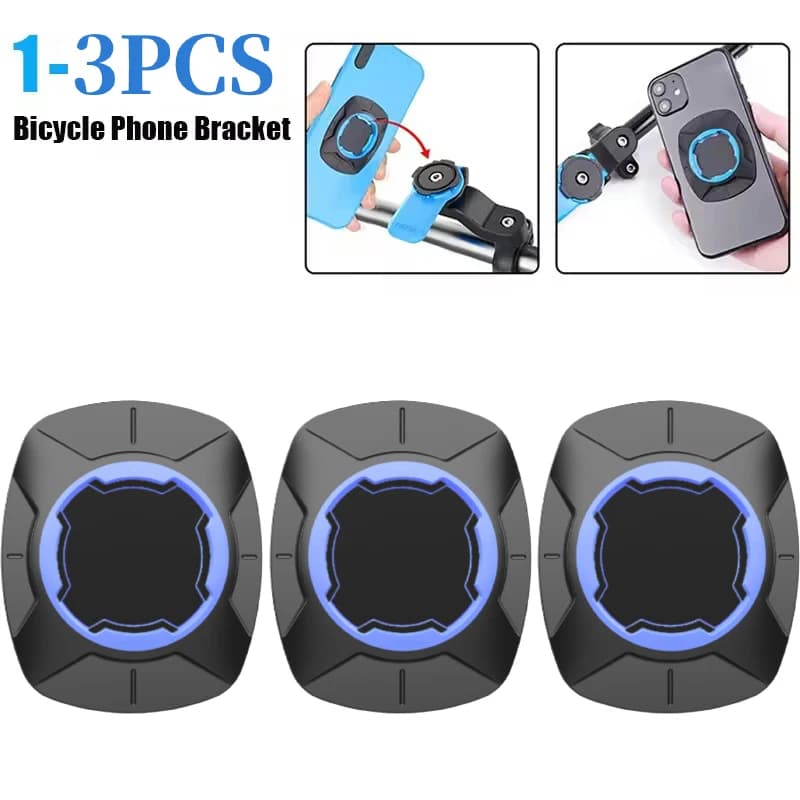 1-3PCS Wall sticker patch for mobile phone for bicycle Support for GPS computer Rear wall sticker for MTB cycling bracket