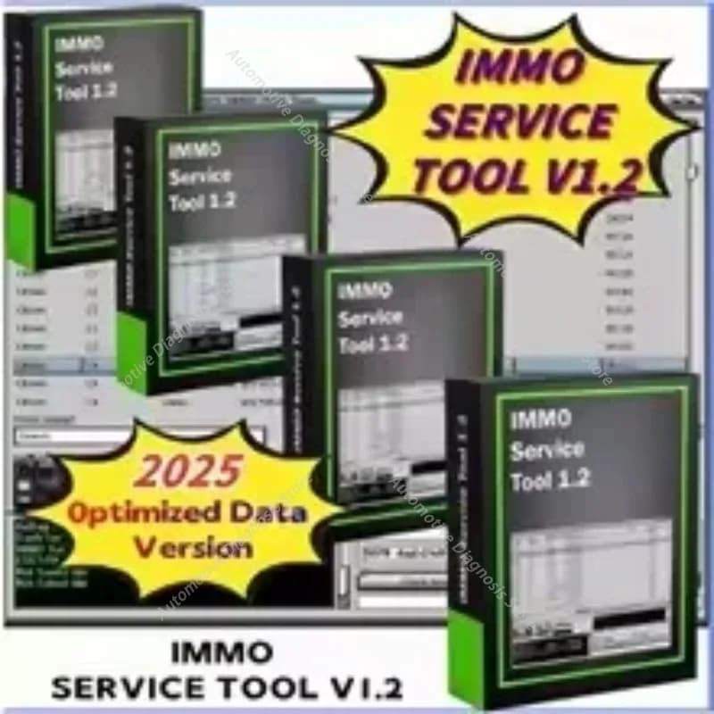 2026 Newest EDC IMMO SERVICE TOOL V1.2 Car Repair Software PIN CODE EcuVonix Decoding V3.2 Immo Off CALCULATOR BSI VDO DASHBOARD