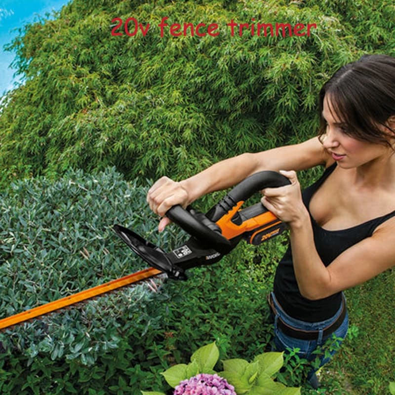 Electric Power Saw, Battery Shears, Portable Fencing Trimmer, Garden Powering Machine with Lithium Battery 20V WG259E