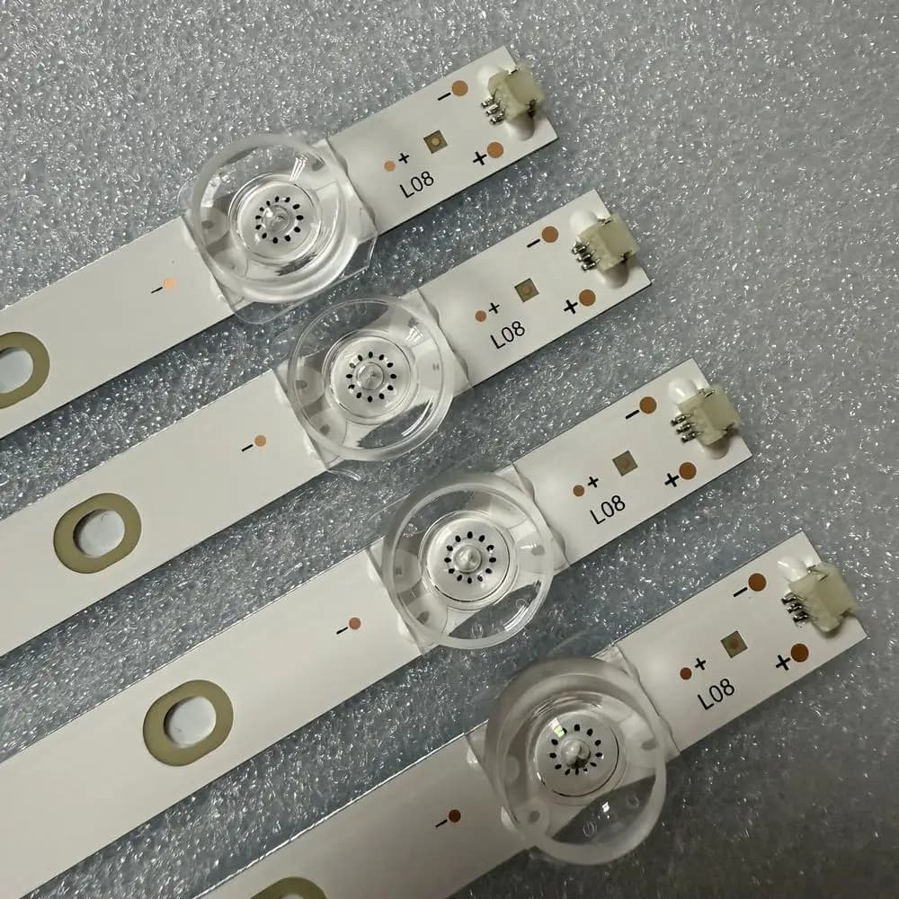 Striscia di retroilluminazione a LED da 4 pezzi/set per RADIOLA LD55-RAD02