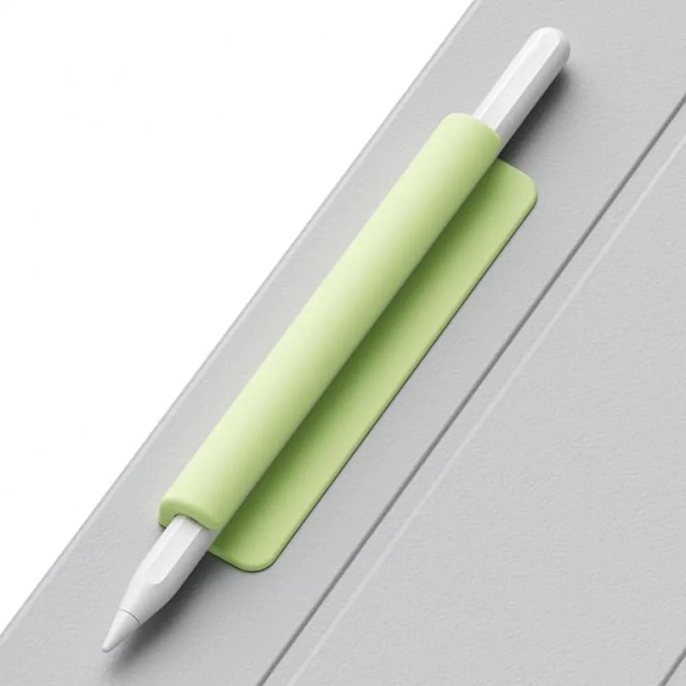 Portapenne in Silicone Autoadesivo Antiscivolo, Custodia Flessibile Multifunzionale per Stilo Tablet, Compatibile con Pencil 1a/2a Generazione