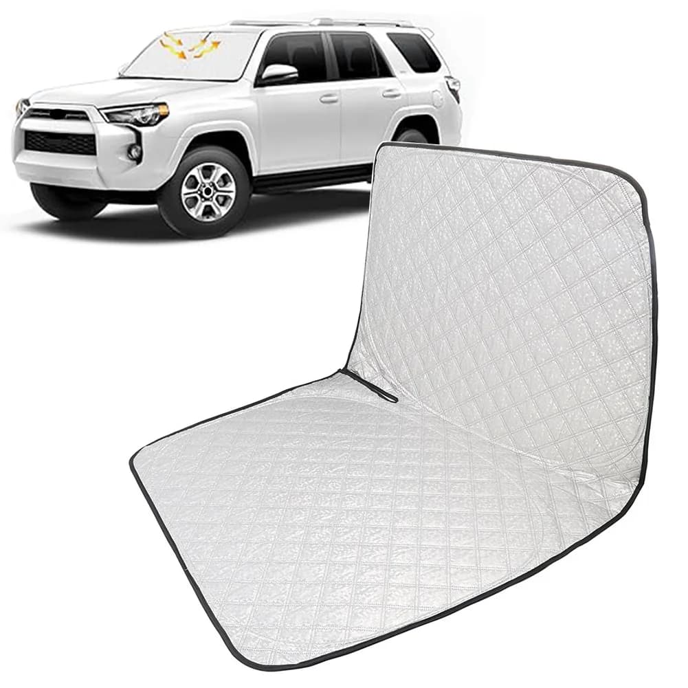 Car Foldable Windshield Sun Shade Visor Protector For Toyota 4Runner 2010-2024