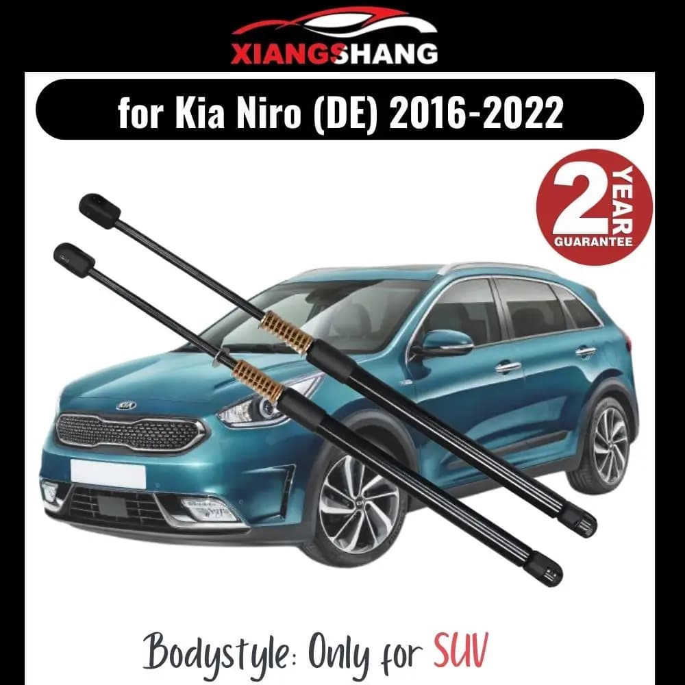 2 Pezzi Ammortizzatori a Gas per Portellone Posteriore con Apertura Automatica per Kia Niro (DE) 2016-2022 SUV Senza Portellone Elettrico