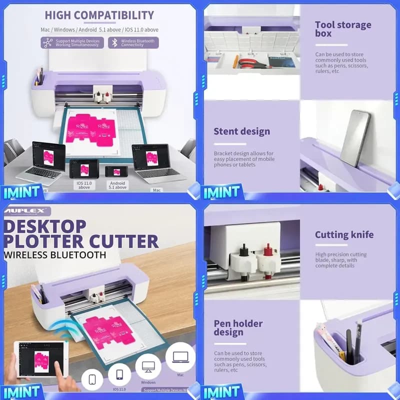 Auplex New Popular Desktop Heat Transfer Vinyl Vinel Sticker Tint Cutter Plotter 48inch Machine Ap380