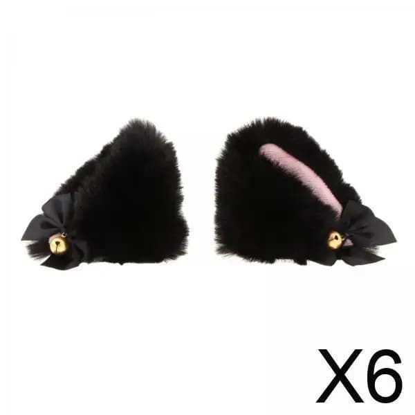 Funny plush ears to decorate the helmet, soft, removable, comfortable and cute, snowboard and cycling accessories