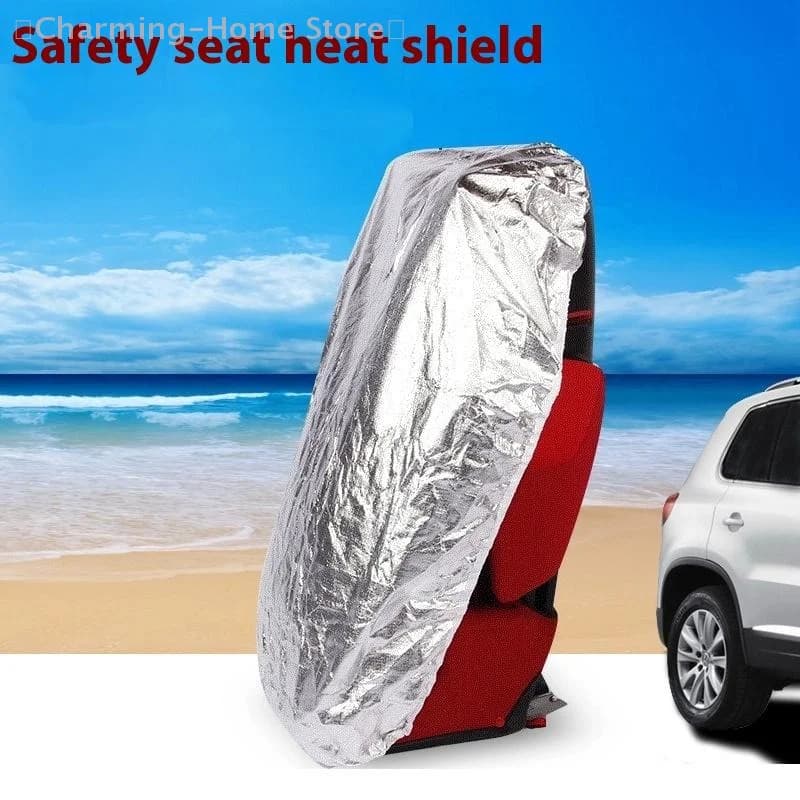 【M】 Seggiolino di sicurezza per auto universale per bambini Parasole Copertura antipolvere per bambini Protezione solare Blocco coprisedile per isolamento termico ultravioletto