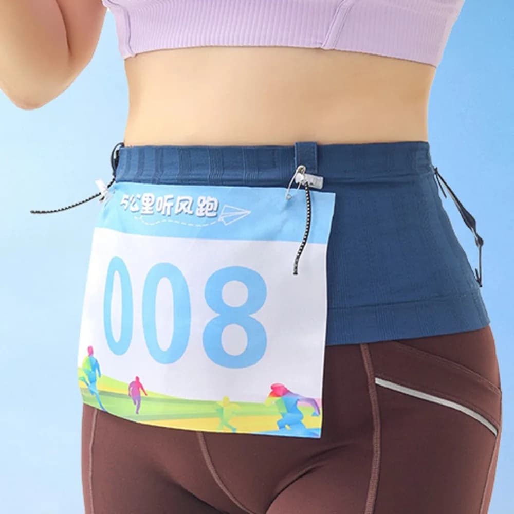 Marsupio Invisibile da Corsa, Sottile e Leggero, Multifunzione, per Maratona, Sport e Ciclismo, Porta Telefono