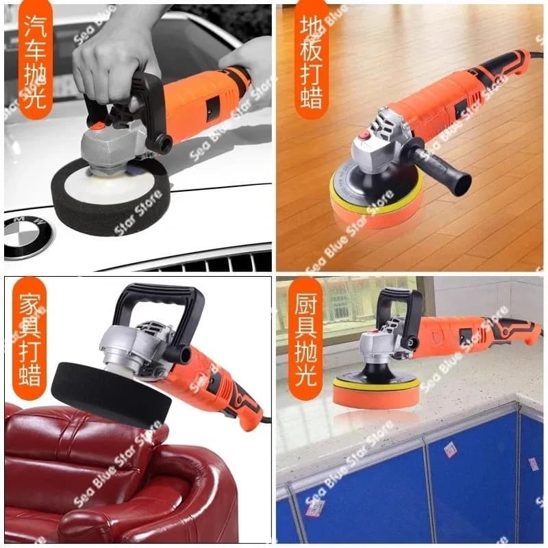 Car Beauty Repair Electric Small American and European220/110V Polishing Machine Waxing Machine Sealing Glaze Automobile