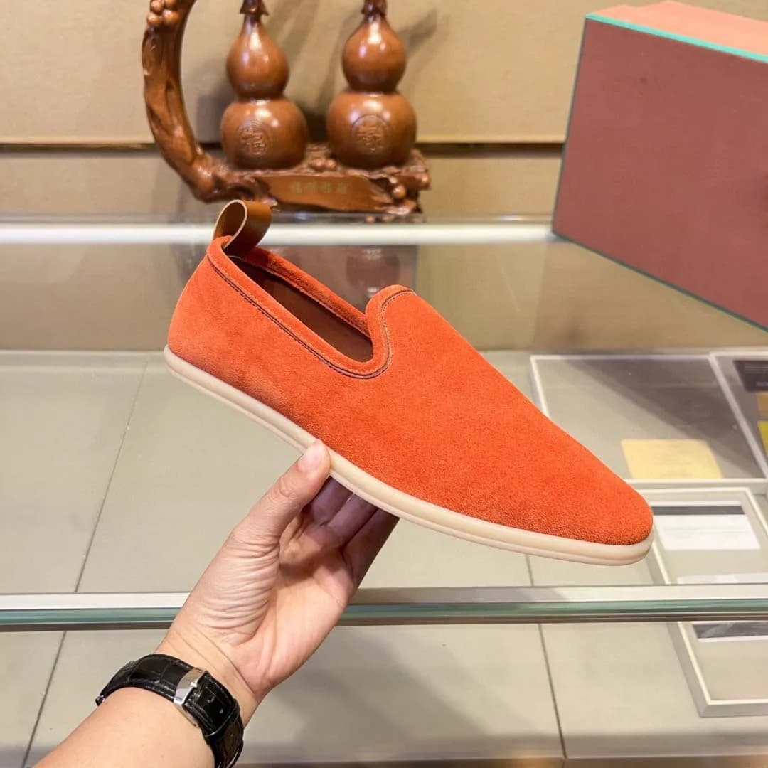 Men's Moccasins in Luxury Suede Leather, New, Active, Soft and Comfortable, Versatile Premium Minimaliste Shoes, Casual and Driving